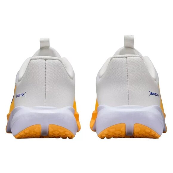 Nike Sonic Fly Big Kids Yellow Blue White Running Jogging Shoes Size 5.5Y - Picture 6 of 8